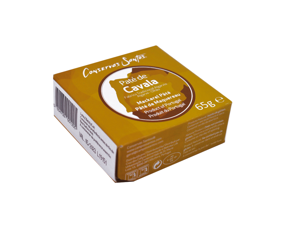 Skumbrės paštetas CS 65g