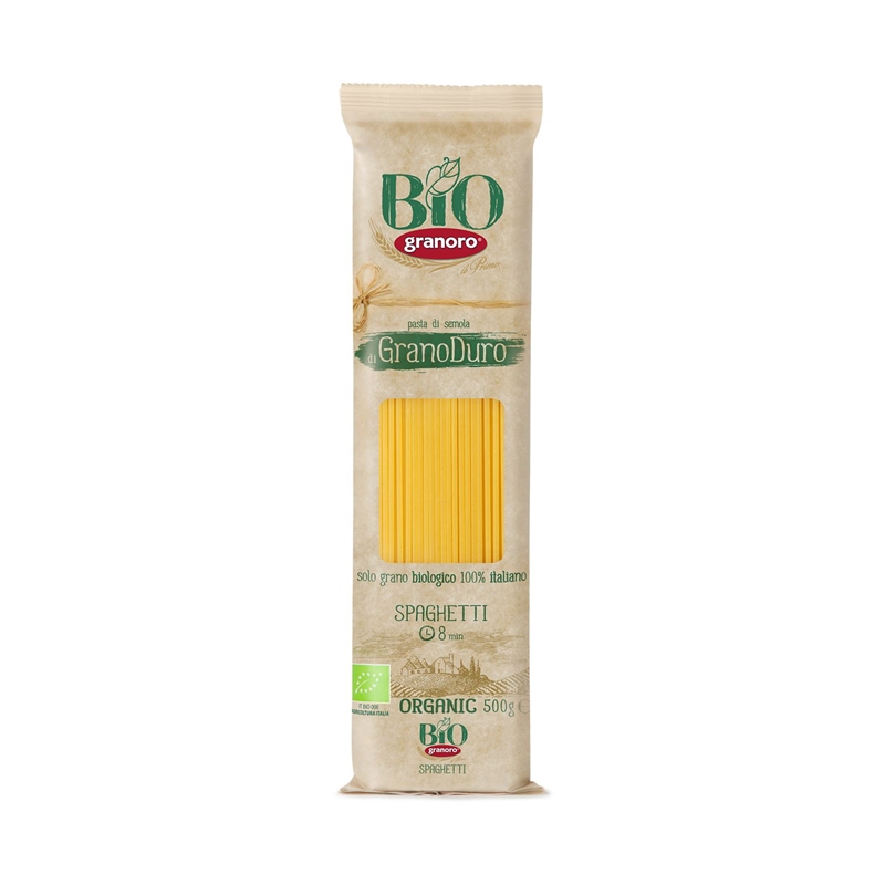 Ekologišiki kietagrudžių miltų makaronai 500 g.