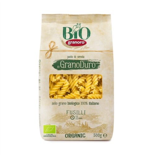 Ekologišiki kietagrudžių miltų makaronai 500 g.