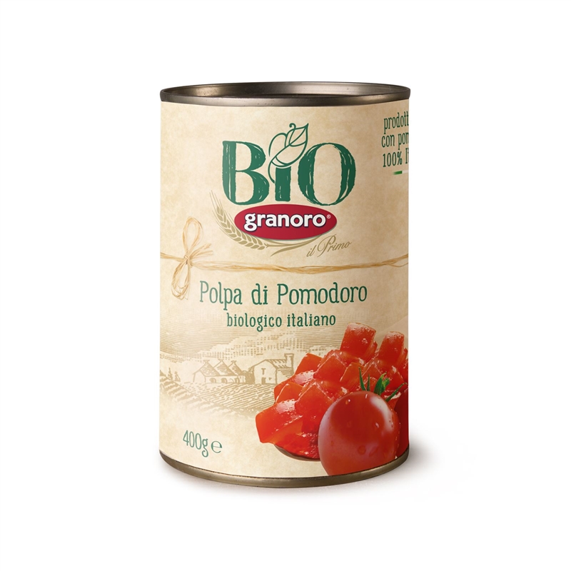 Pjaustyti pomidorai savo sultyse Granoro 400 g.