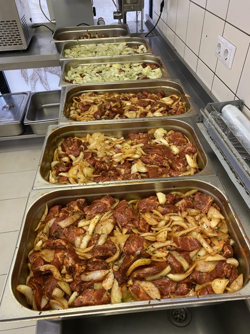 Kiaulienos sprandinės šašlykas, 1 kg. (+- 3%)